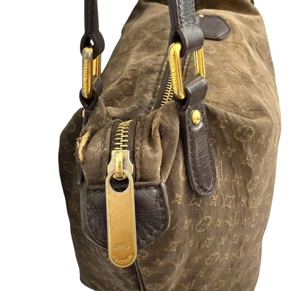 Louis Vuitton Authentic Dark Brown Monogram Idylle Ballade MM Canvas Shoulder To - Picture 2 of 15